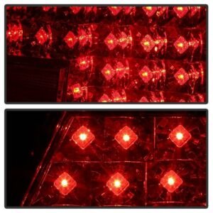 BMW E38 7-Series 95-01 LED Tail Lights - Red Clear - Image 7