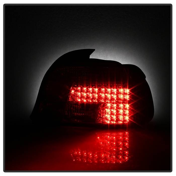 BMW E39 5-Series 97-00 LED Tail Lights - Red Clear