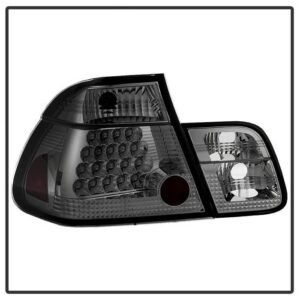 BMW E46 3-Series 02-05 4DR Tail Lights - Smoke - Image 2