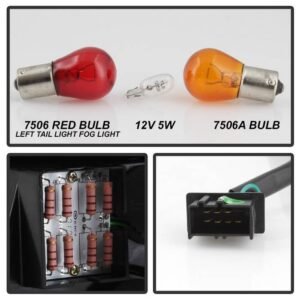 BMW E46 3-Series 02-05 4DR Tail Lights - Smoke - Image 5
