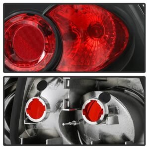 BMW E46 3-Series 99-01 4Dr Euro Style Tail Lights- Black - Image 5