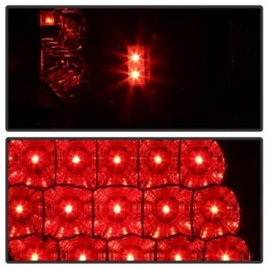 BMW E46 3-Series 99-01 4Dr LED Tail Lights - Black - Image 7