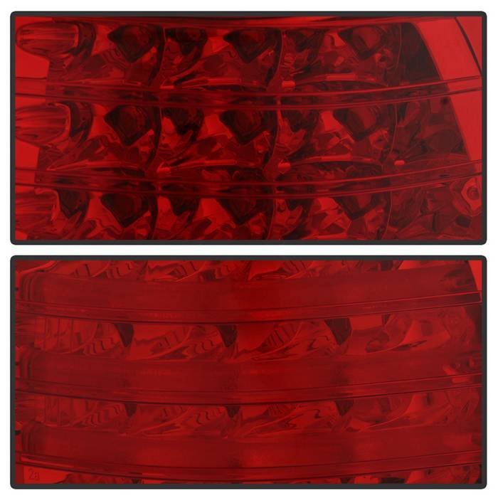 BMW E53 X5 00-06 4PCS LED Tail Lights - Red Clear