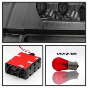 BMW E90 3-Series 06-08 4Dr LED Tail Lights - Smoke - Image 5