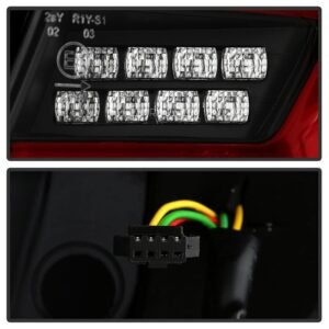 BMW 5 Series F10 F18 M5 2011 - 2017 LED Tail Lights - BK - Image 4