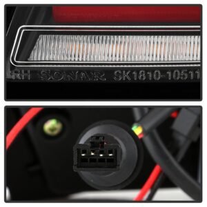BMW 5 Series F10 F18 M5 2011 - 2017 LED Tail Lights - BK - Image 5