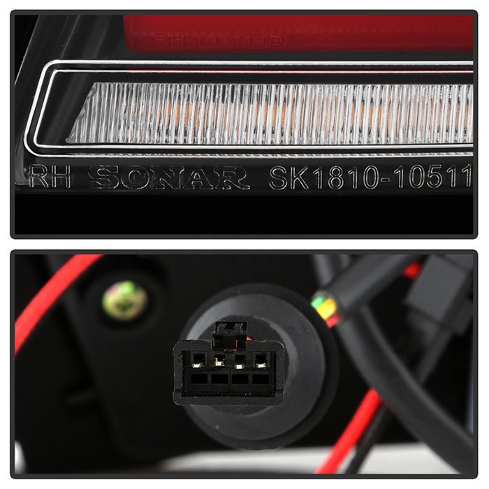 BMW 5 Series F10 F18 M5 2011 - 2017 LED Tail Lights - BK