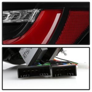 BMW 3 Series F30 2012-2018 Full LED Tail Lights -  Black - Image 4
