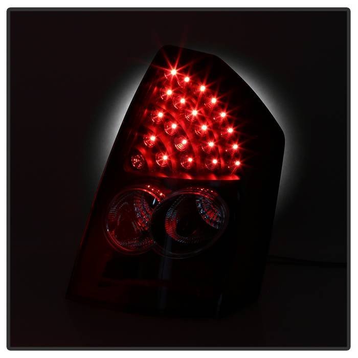 Chrysler 300C 05-07 LED Tail Lights - Black