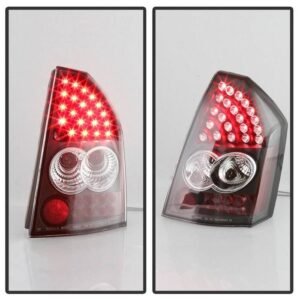 Chrysler 300C 05-07 LED Tail Lights - Black - Image 8