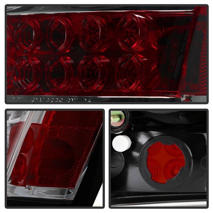 Chrysler 300C 05-07 LED Tail Lights - Smoke