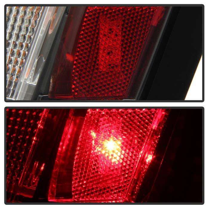 Chrysler 300C 08-10 Version 2 Light Bar LED Tail Lights - Black