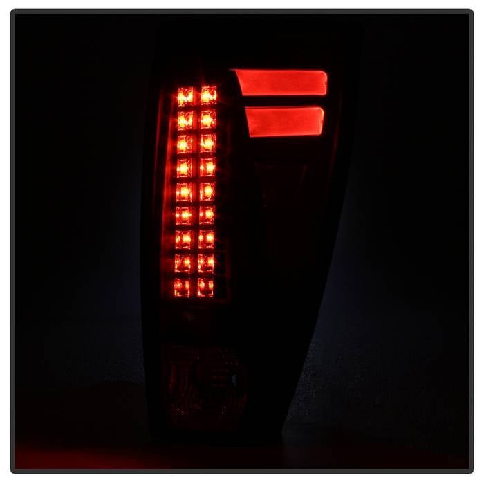 Chevy Avalanche 02-06 LED Tail Lights - Black