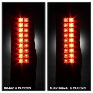 Chevy Avalanche 02-06 LED Tail Lights - Black - Image 6