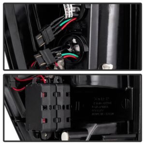 Chevy Avalanche 02-06 LED Tail Lights - Smoke - Image 3