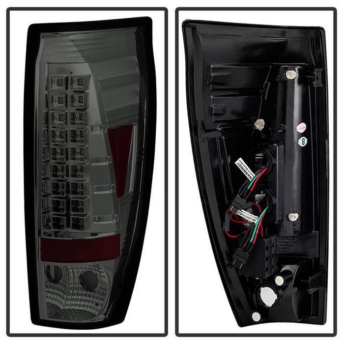 Chevy Avalanche 02-06 LED Tail Lights - Smoke