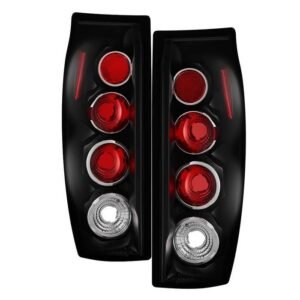 Chevy Avalanche 02-06 Euro Style Tail Lights - Black - Image 1