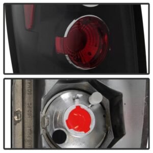 Chevy Avalanche 02-06 Euro Style Tail Lights - Black - Image 4