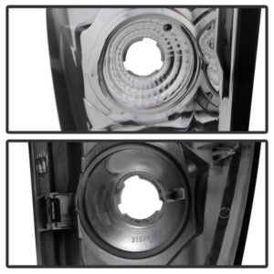 Chevy Avalanche 02-06 Euro Style Tail Lights - Chrome - Image 3
