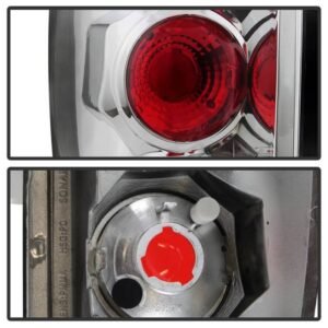 Chevy Avalanche 02-06 Euro Style Tail Lights - Chrome - Image 4