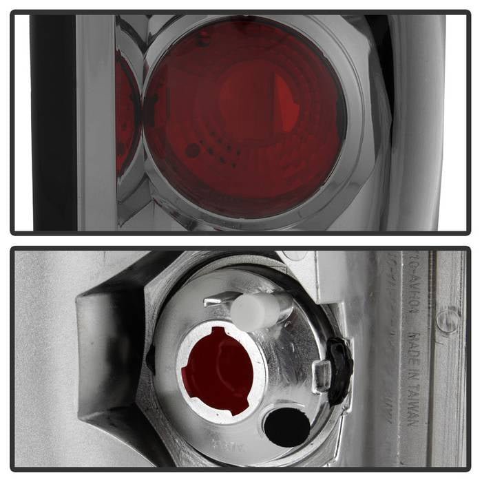 Chevy Avalanche 02-06 Euro Style Tail Lights - Smoke