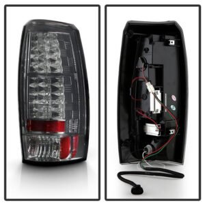 Chevy Avalanche 07-13 LED Tail Lights - Smoke - Image 2