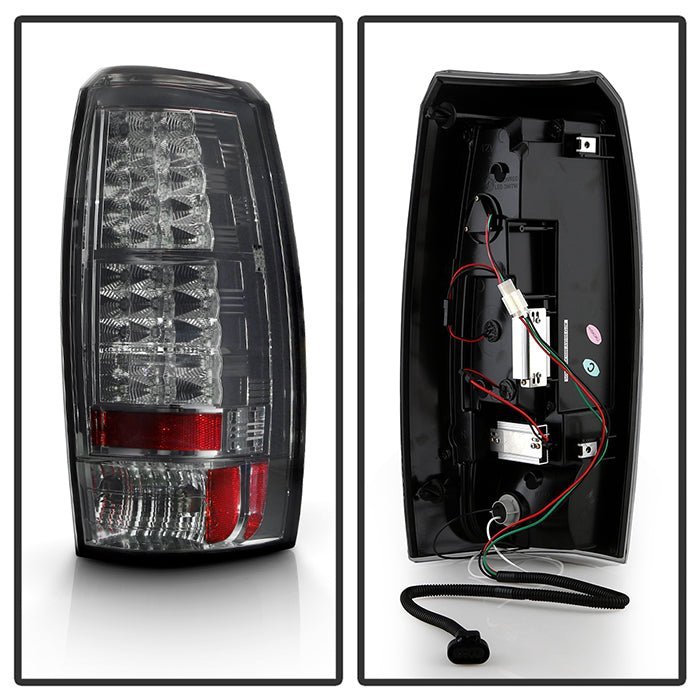 Chevy Avalanche 07-13 LED Tail Lights - Smoke