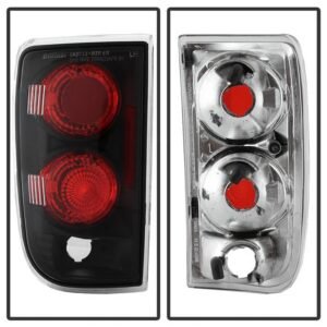 Chevy Blazer 95-05 GMC Jimmy 95-05 Oldsmobile Bravada 96-01 Tail Lights Black - Image 2