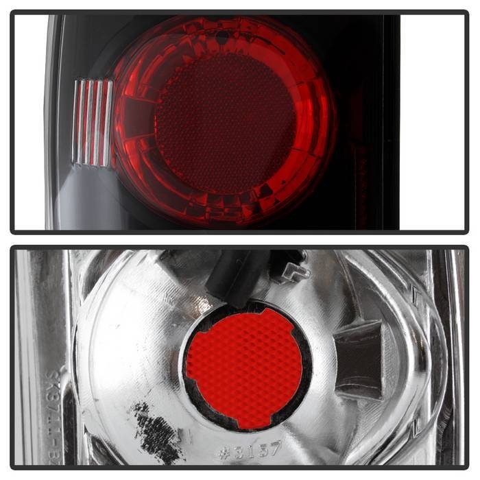 Chevy Blazer 95-05 GMC Jimmy 95-05 Oldsmobile Bravada 96-01 Tail Lights Black