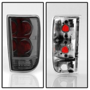 Chevy Blazer 95-05 / GMC Jimmy 95-05 / Oldsmobile Bravada 96-01 Euro Style Tail Lights - Smoke - Image 2