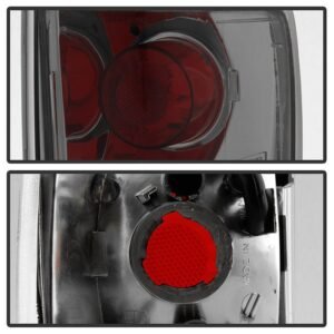 Chevy Blazer 95-05 / GMC Jimmy 95-05 / Oldsmobile Bravada 96-01 Euro Style Tail Lights - Smoke - Image 3