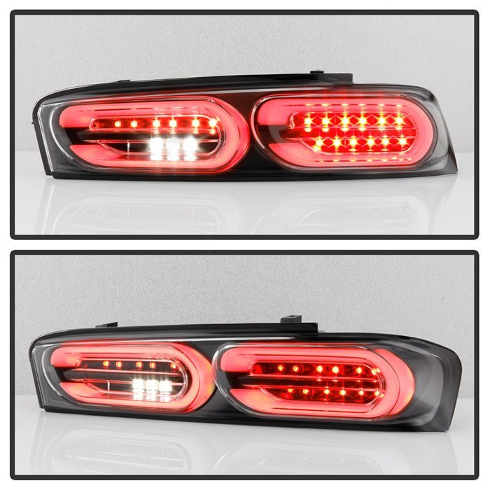 Chevy Camaro 16-18 Factory Halogen LED Tail Lights - Black