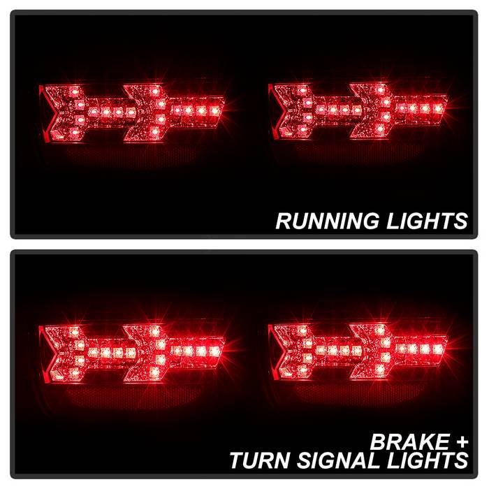 Chevy Camaro 10-13 LED Tail Lights - Black