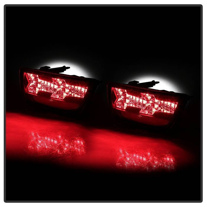 Chevy Camaro 10-13 LED Tail Lights - Black