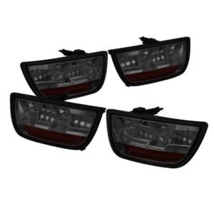 Chevy Camaro 10-13 LED Tail Lights - Smoke - Image 1