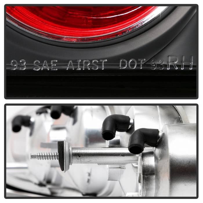 Chevy Camaro 93-02 Euro Style Tail Lights - Black