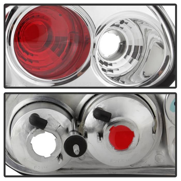 Chevy Camaro 93-02 Euro Style Tail Lights - Chrome