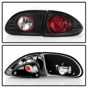 Chevy Cavalier 95-02 Euro Style Tail Lights - Black - Image 2