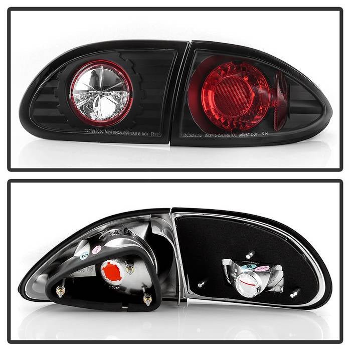 Chevy Cavalier 95-02 Euro Style Tail Lights - Black