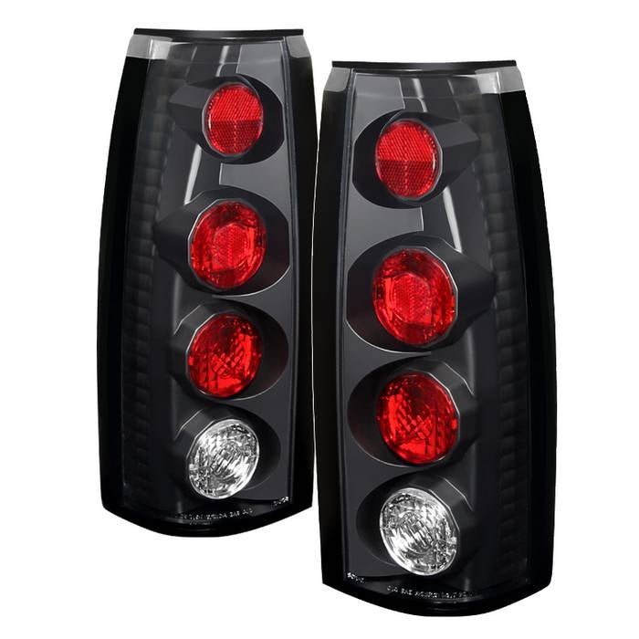 Chevy C/K Series 1500/2500/3500 88-98/Sierra88-98/Blazer 92-94/jimmy 92-94/Suburban92-99/Tahoe 94-99/Escalade99-00/Yukon Denali 99-00 Tail Light-Black