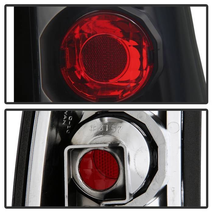 Chevy C/K Series 1500/2500/3500 88-98/Sierra88-98/Blazer 92-94/jimmy 92-94/Suburban92-99/Tahoe 94-99/Escalade99-00/Yukon Denali 99-00 Tail Light-Black