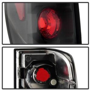 Chevy Colorado 04-13 / GMC Canyon 04-13 Euro Style Tail Lights - Black - Image 4