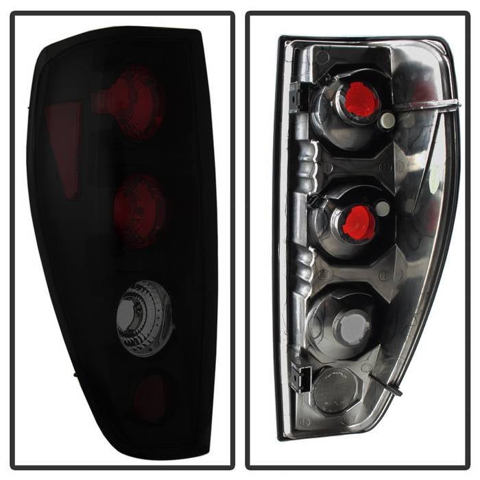 Chevy Colorado 04-13 / GMC Canyon 04-13 Euro Style Tail Lights - Black Smoke
