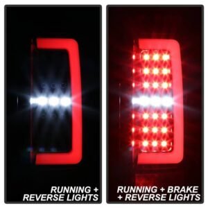 Chevy Colorado 2015-2019 / GMC Canyon 2015-2019 LED Tail Lights - Black - Image 9