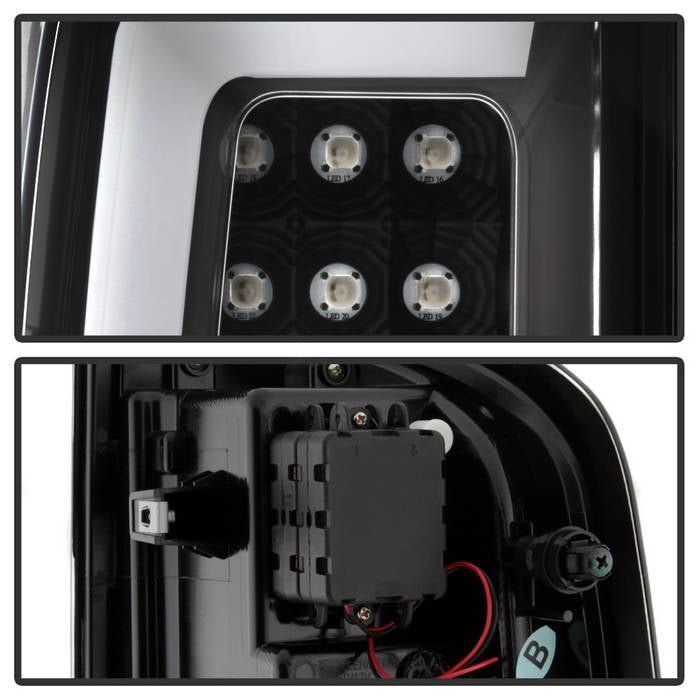 Chevy Colorado 2015-2019 / GMC Canyon 2015-2019 LED Tail Lights - Black