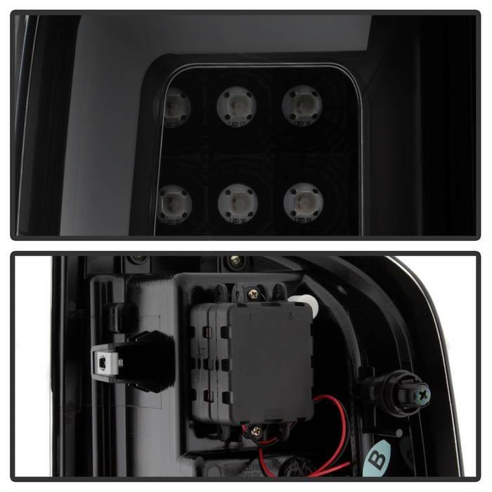 Chevy Colorado 2015-2019 / GMC Canyon 2015-2019 LED Tail Lights - Black Smoke
