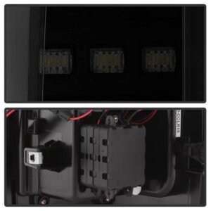 Chevy Colorado 2015-2019 / GMC Canyon 2015-2019 LED Tail Lights - Black Smoke - Image 5
