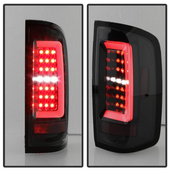 Chevy Colorado 2015-2019 / GMC Canyon 2015-2019 LED Tail Lights - Black Smoke