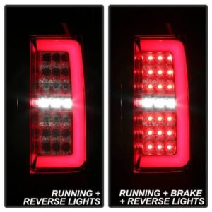 Chevy Colorado 2015-2019 / GMC Canyon 2015-2019 LED Tail Lights - Red Clear - Image 9