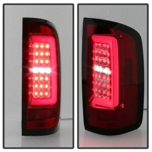 Chevy Colorado 2015-2019 / GMC Canyon 2015-2019 LED Tail Lights - Red Clear - Image 6